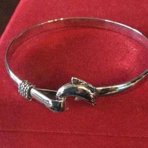 Sterling Dolphin bracelet